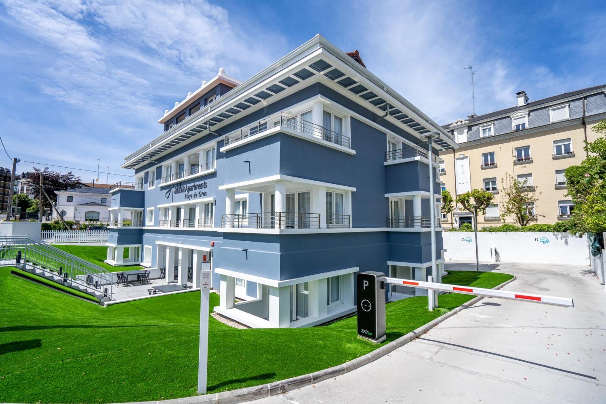 Abba Apartments Playa De Gros San Sebastián Dış mekan fotoğraf